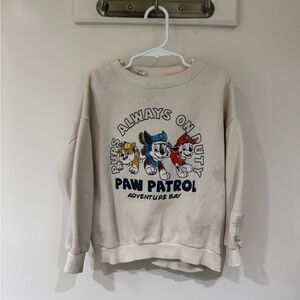 Zara Paw Patrol Sweatshirt 4-5 Years *VERY PLAY*